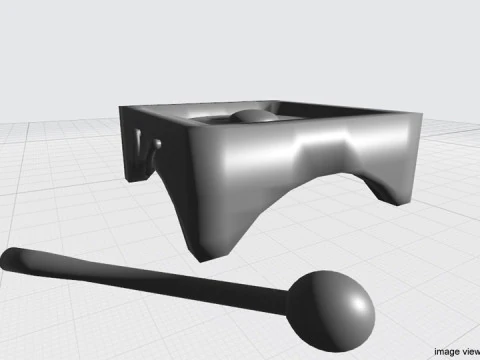 Musical Instrument - Canang 3D Model
