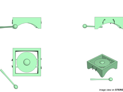 Musical Instrument - Canang 3D Model