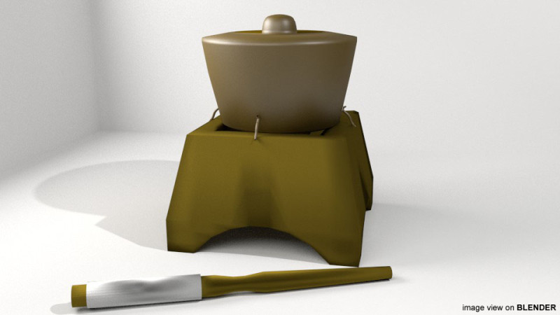 Musical Instrument - Empluk Modello 3D .c4d .max .obj .3ds .fbx .stl .blend 