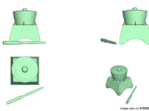 Musical Instrument - Empluk 3D Model