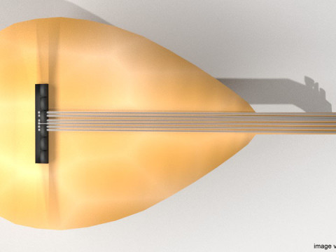 Musical Instrument - Gambus Modelo 3D