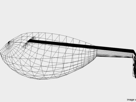 Musical Instrument - Gambus Modelo 3D
