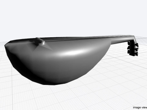 Musical Instrument - Gambus Modelo 3D