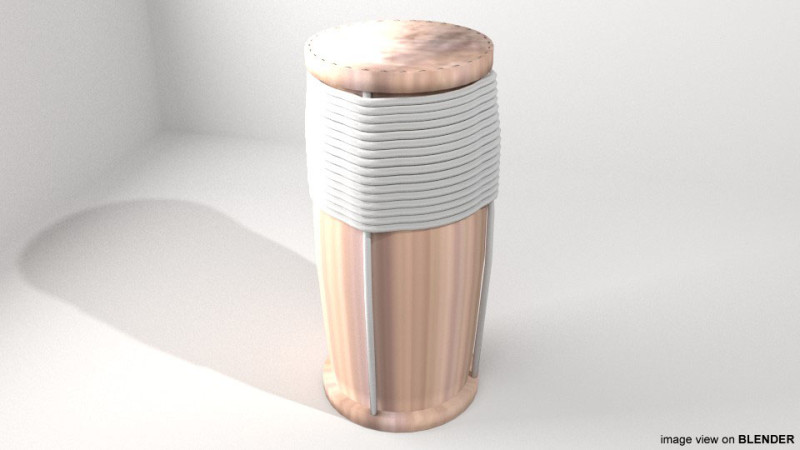 Musical Instrument - Gendang 3Dモデル .c4d .max .obj .3ds .fbx .stl .blend 