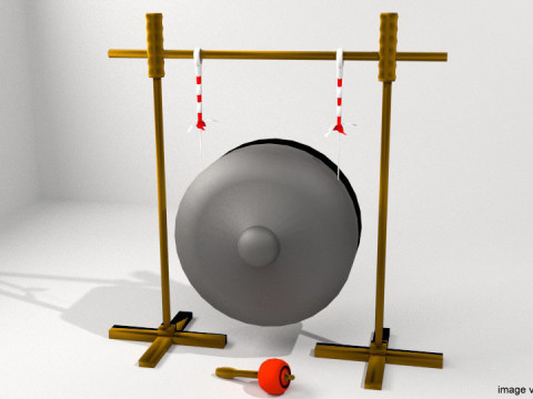 Musical Instrument - Gong 3Dモデル