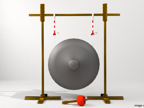 Musical Instrument - Gong 3D 모델