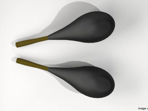 Musical Instrument - Maraca 3D Model