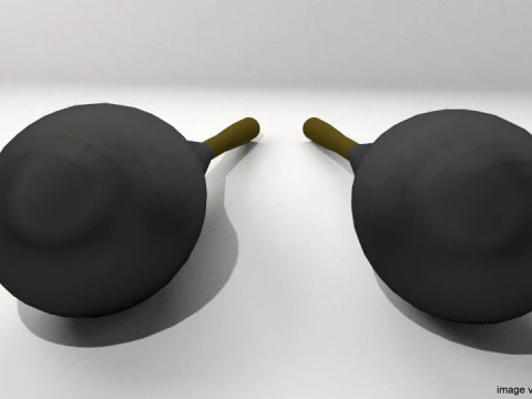 Musical Instrument - Maraca 3D Model