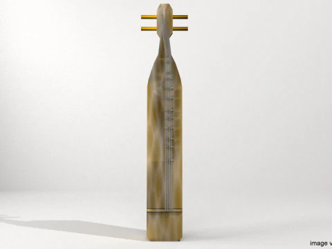 Strumento musicale - Sape Modello 3D