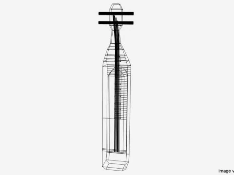 Strumento musicale - Sape Modello 3D
