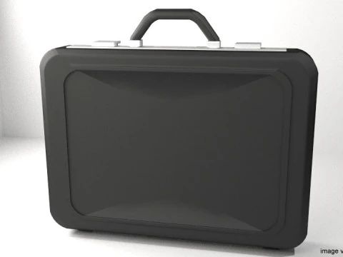 Портфель - Прикрепить 3D Модель