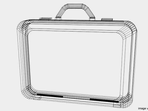 Briefcase - Attach 3D Model