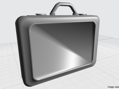 Briefcase - Attach Model 3D