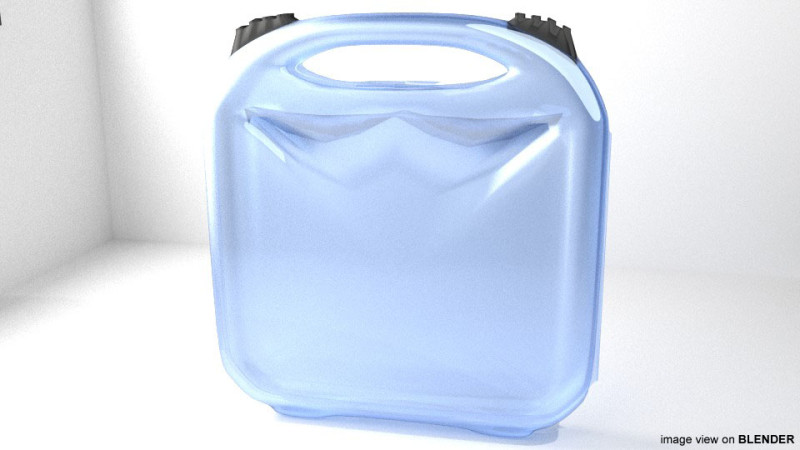 Briefcase - Transparent Modello 3D .c4d .max .obj .3ds .fbx .stl .blend 