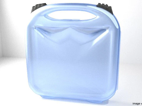 Briefcase - Transparent 3D Model