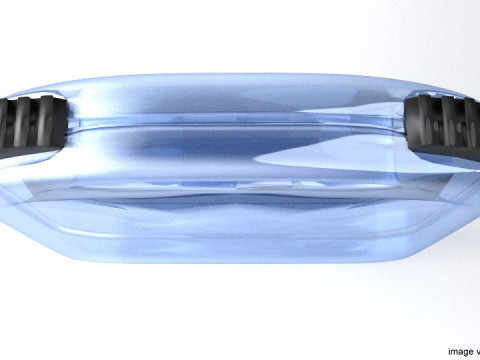 Briefcase - Transparent Modello 3D