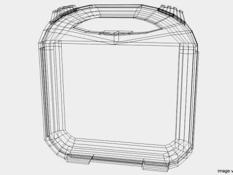 Briefcase - Transparent 3D Model