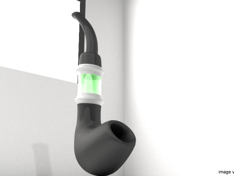 Smoking Pipe - E-pipe 3D Модель