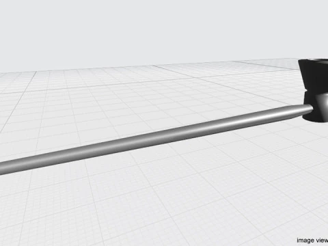 Smoking Pipe - Oval 3D Model