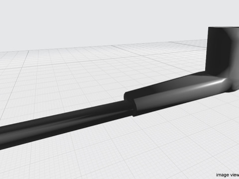 Smoking Pipe - Panel Model 3D