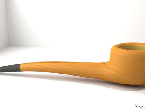 스모킹 파이프 - 프린스 3D 모델