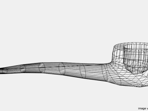 Smoking Pipe - Prince 3D 모델