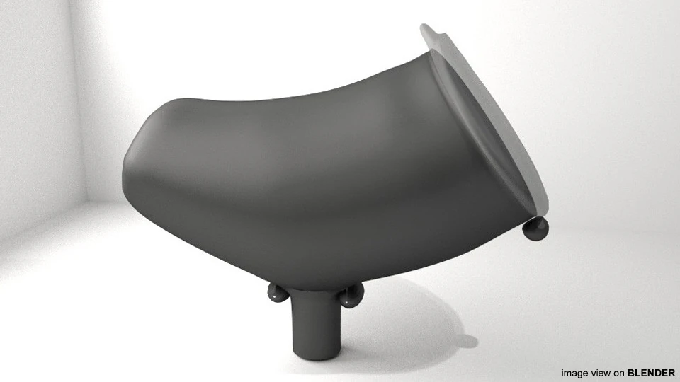 Paintball Loader - Type 1 3D Model .c4d .max .obj .3ds .fbx .stl .blend 