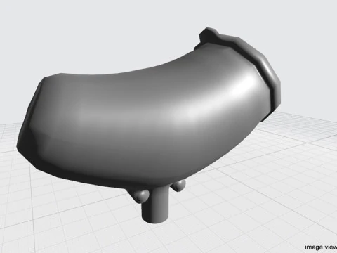 Paintball Loader - Type 1 3D Model