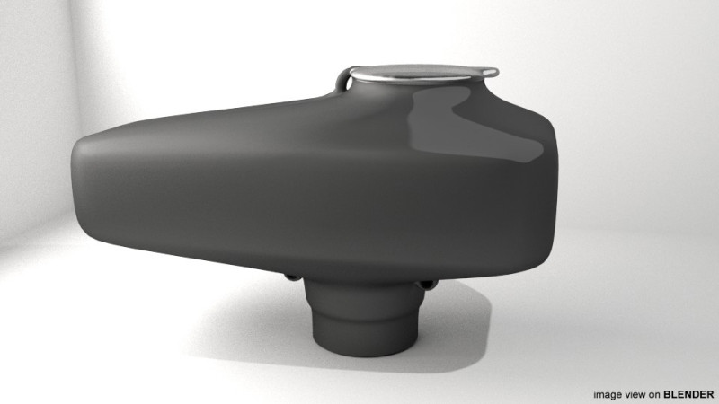 Paintball Loader - Type 2 3D Модель .c4d .max .obj .3ds .fbx .stl .blend 