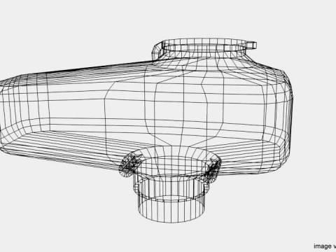 Paintball Loader - Type 2 3D Model