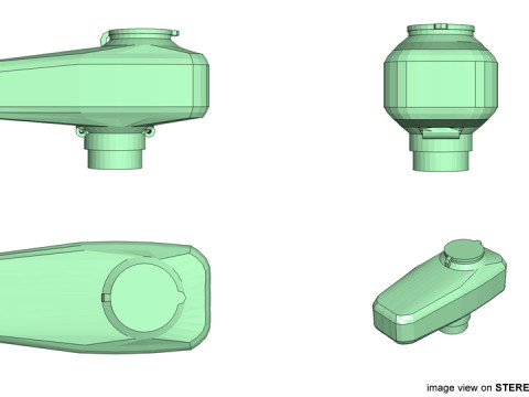 Paintball Loader - Type 2 3D Модель