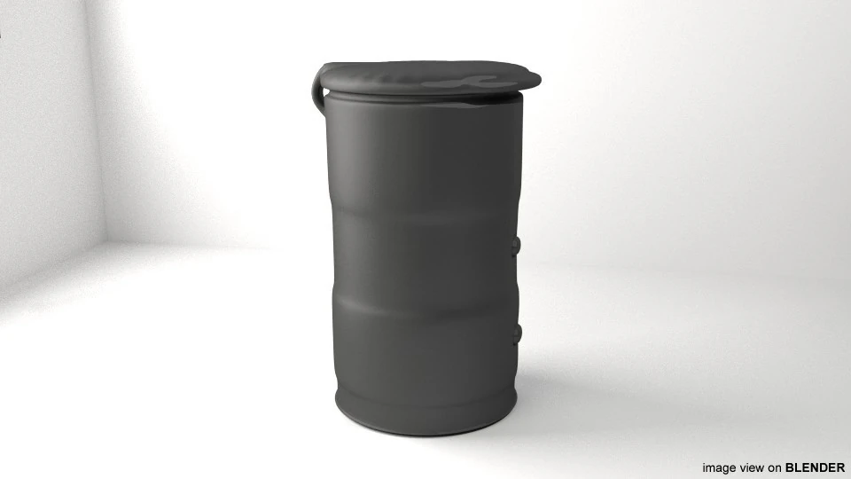Paintball Loader - Type 3 3D Model .c4d .max .obj .3ds .fbx .stl .blend 