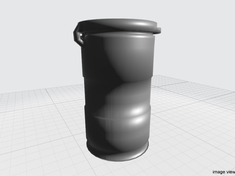 Paintball Loader - Type 3 3D Model