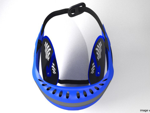 Paintball Facemask - Type 2 3D Модель