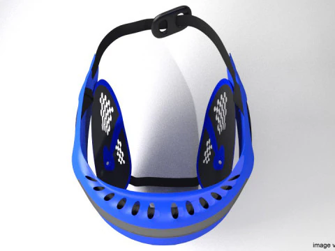 Paintball Facemask - Type 2 3D Model