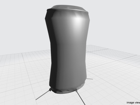 Paintball Bunker - Big Box Model 3D