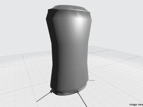 Paintball Bunker - Big Box 3D Model