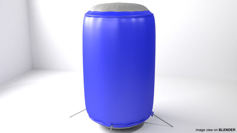 Paintball Bunker - Big Can Modelo 3D .c4d .max .obj .3ds .fbx .stl .blend