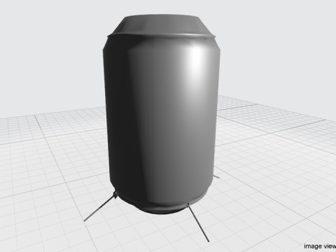 Paintball Bunker - Big Can Modelo 3D
