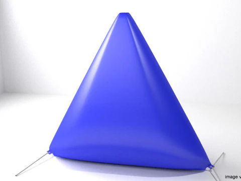 Bunker Paintball - Dorito Model 3D