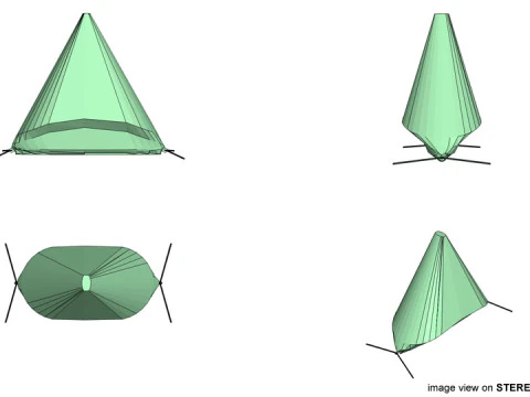 Paintball Bunker - Dorito 3D Model