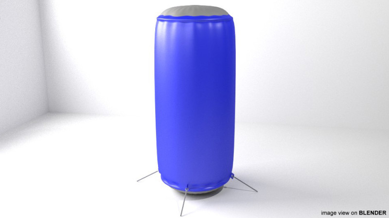 Paintball Bunker - Giant Can Modelo 3D .c4d .max .obj .3ds .fbx .stl .blend 