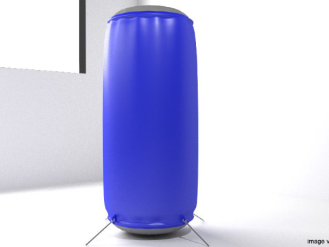Paintball Bunker - Giant Can Modelo 3D