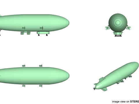 Zappelin Type 1 3D Model