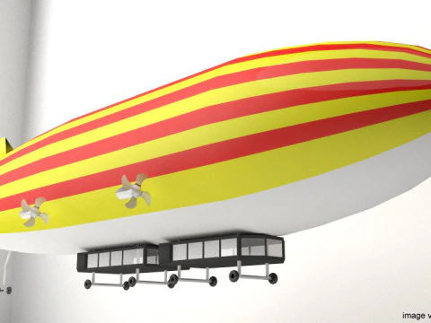 Zeppalin Type 2 3D Model