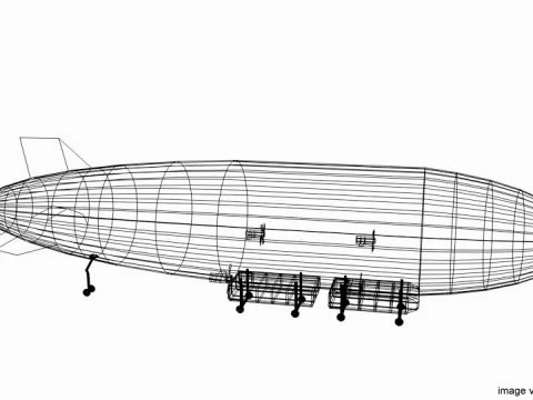 Zeppalin Type 2 3D Model