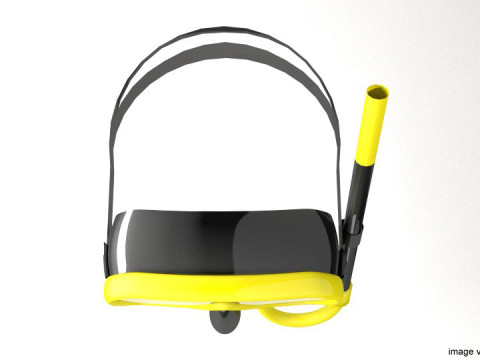 Scuba Diver Mask Type 1 Modello 3D