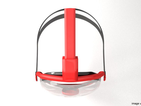 Scuba Diver Mask Type 5 3D Model