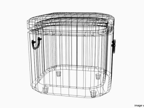 Refrigerator - Type 1 3D Modell