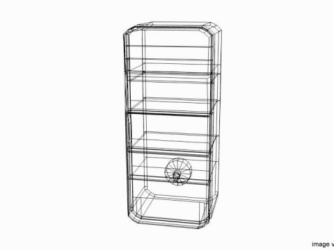 Refrigerator - Type 2 3D Modell